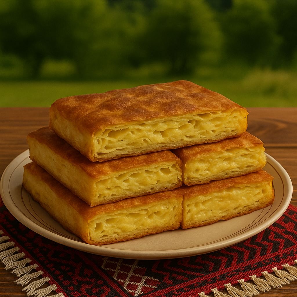 Домаћа гибаница са сиром