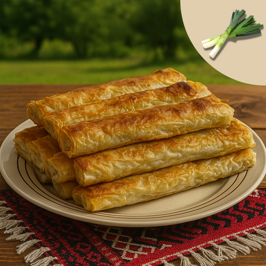 Домаћа пита са празилуком