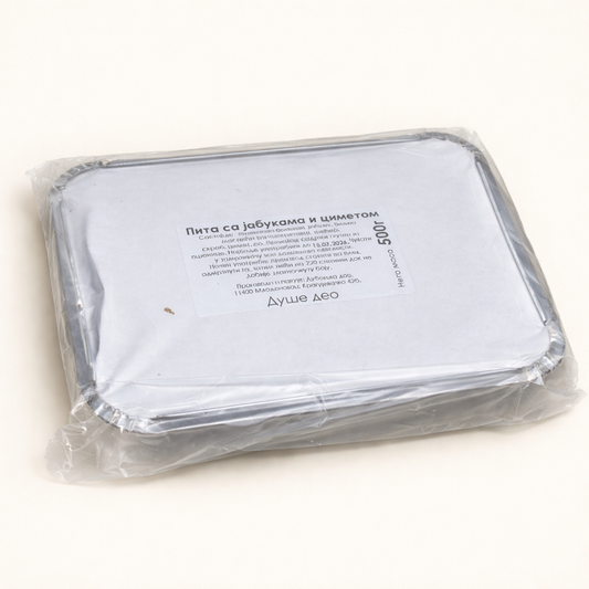 Домаћа пита са јабуком и циметом